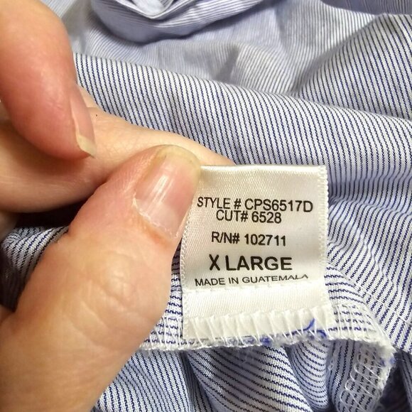 Gibson X Hi Sugarplum Flamenco Ruffle Tie Waist Striped Dress Sz XL - Picture 10 of 10